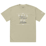 Work Now Play Later Oversized t-shirt - Wet Sundays