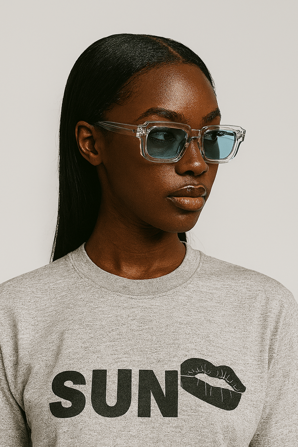 WS Crystal Blue Sunglasses - Wet Sundays