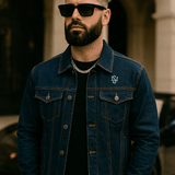 WS Embroidered denim jacket - Wet Sundays