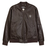 WS Leather Bomber Jacket - Wet Sundays