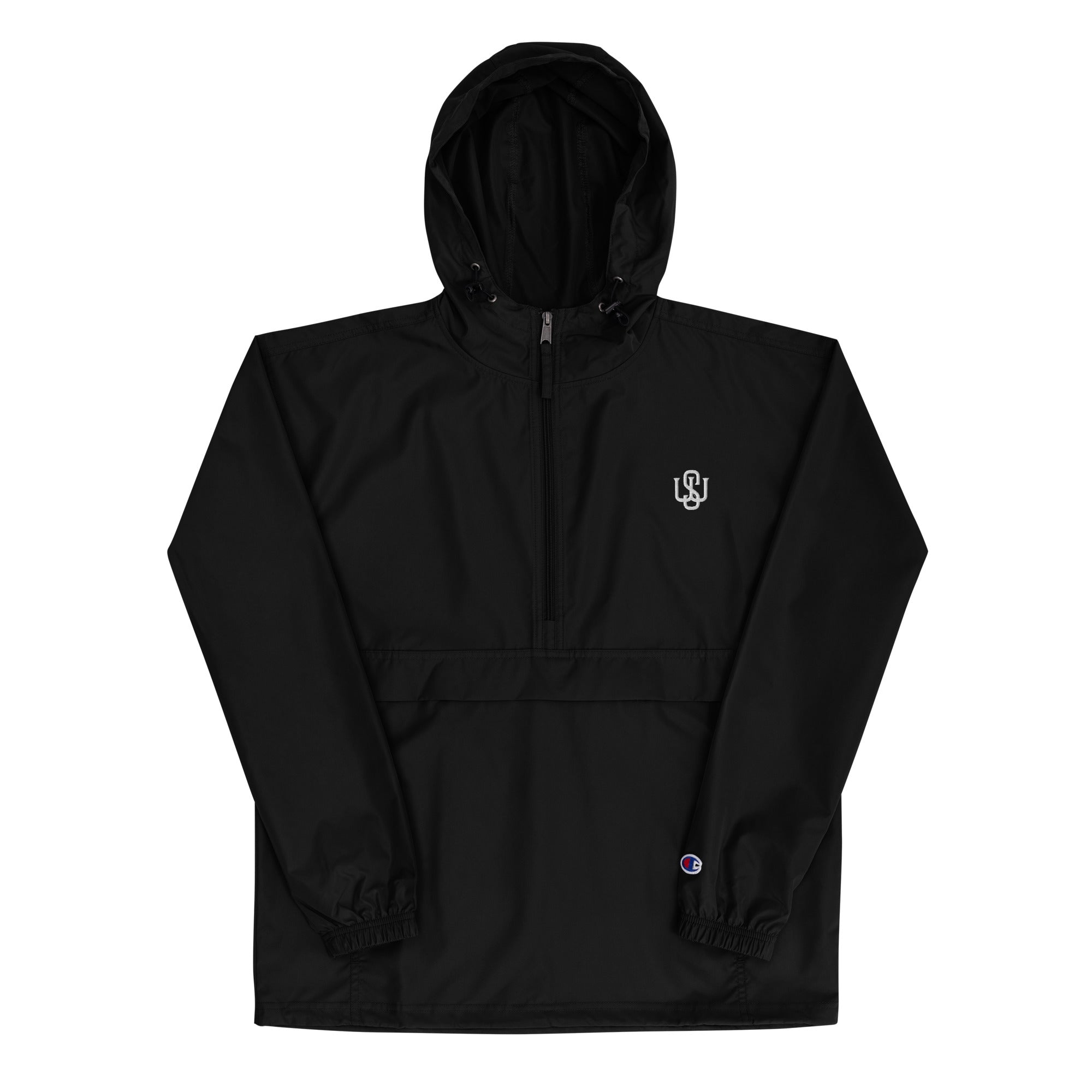 WS Men Embroidered Packable Jacket - Wet Sundays