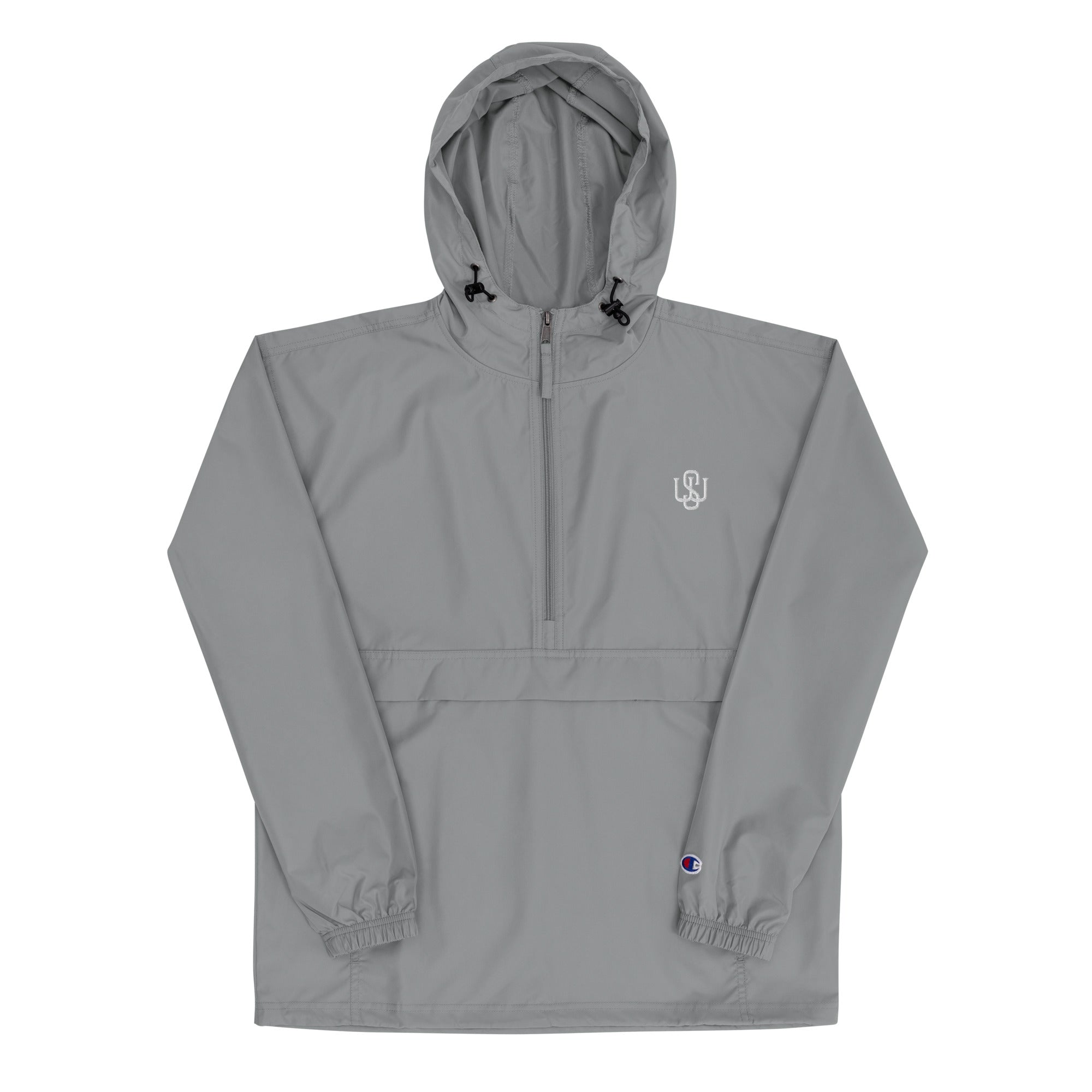 WS Men Embroidered Packable Jacket - Wet Sundays
