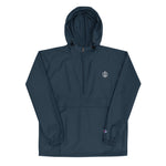 WS Men Embroidered Packable Jacket - Wet Sundays