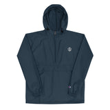 WS Men Embroidered Packable Jacket - Wet Sundays