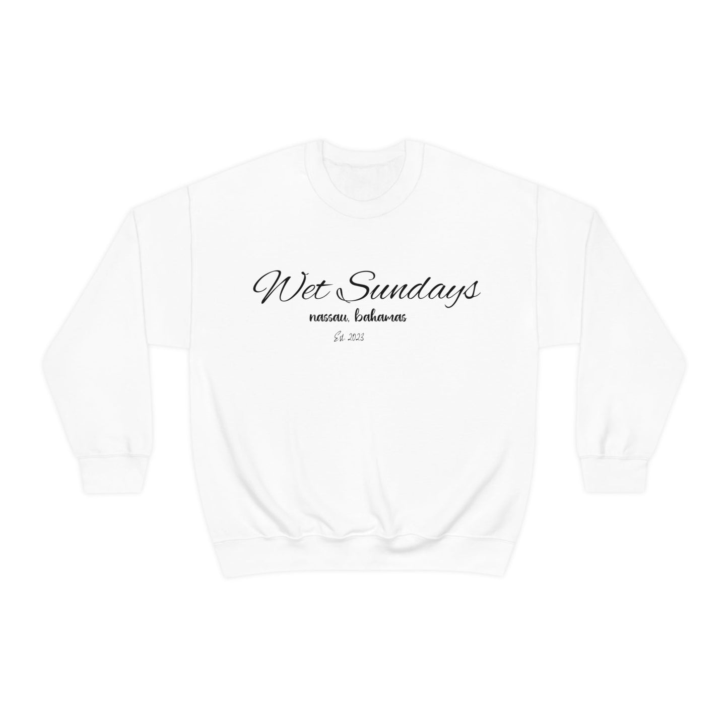 White Bahamas Sweatshirt 