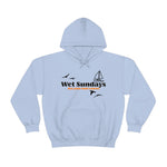 Light Blue Graphic Hoodie - Wet Sundays