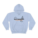 Light Blue Graphic Hoodie - Wet Sundays
