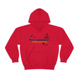 Red Graphic Hoodie - Wet Sundays