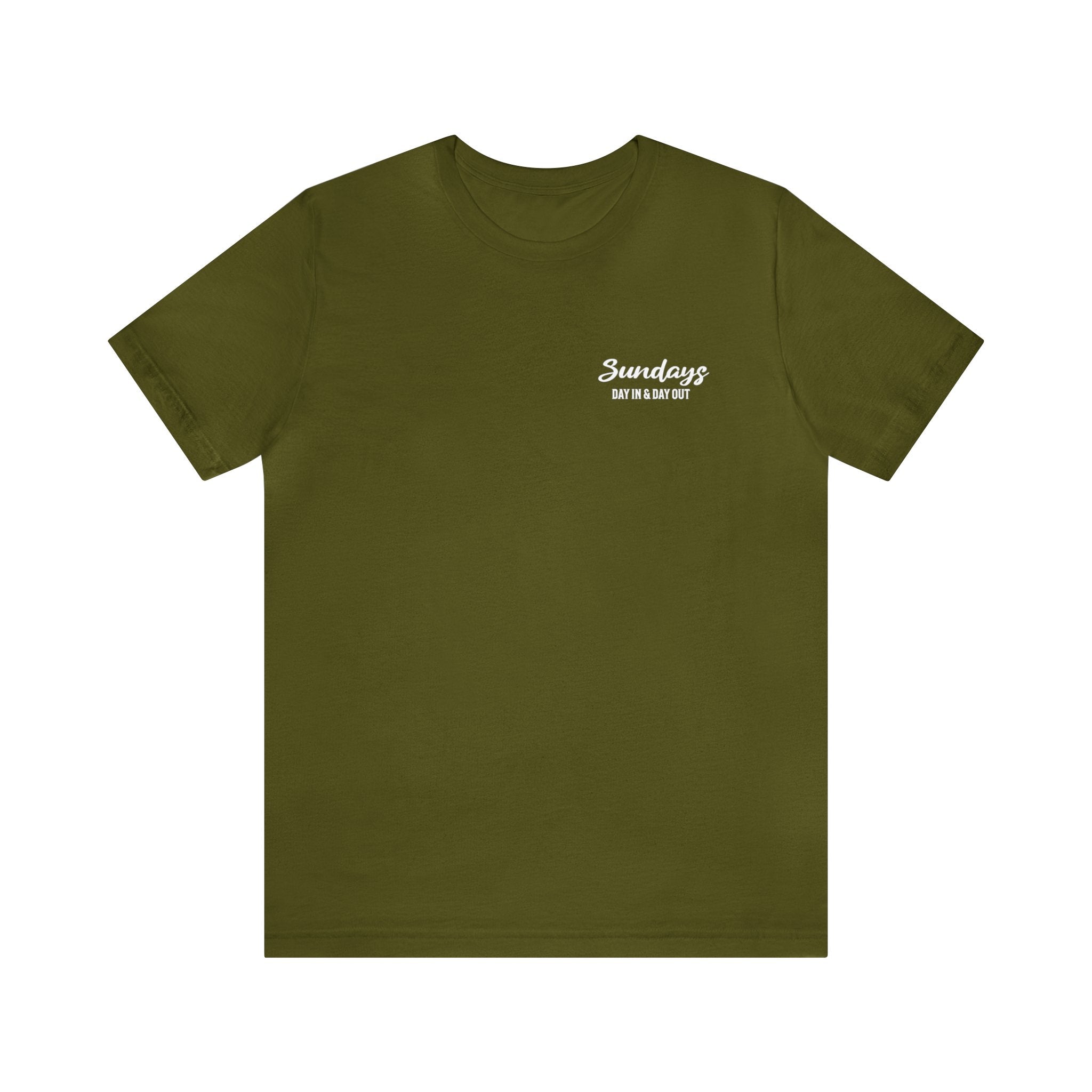Day In and Day Out Black Tee - Wet Sundays