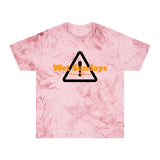 Dyed Caution Graphic Sailing T-shirt - Wet Sundays