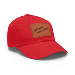 Hat with Leather Patch - SYOC - Wet Sundays