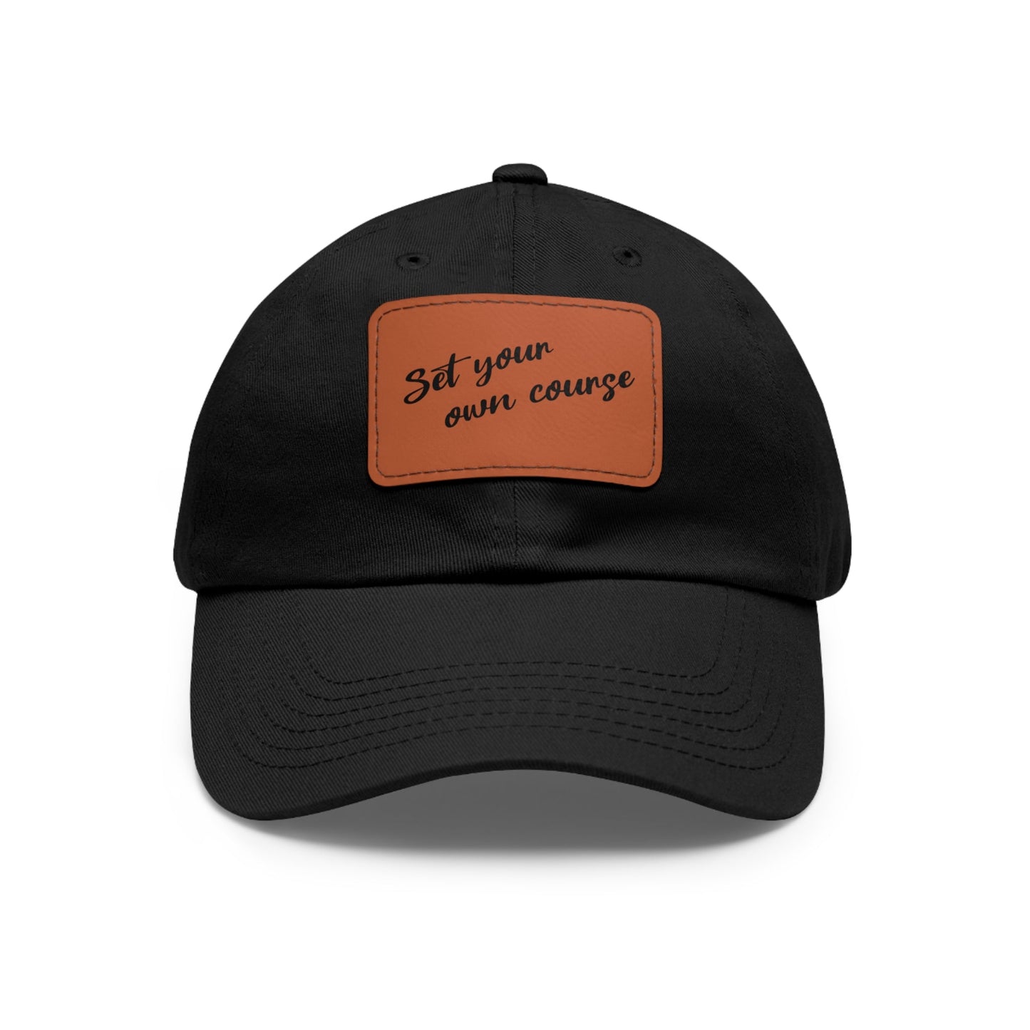 Hat with Leather Patch - SYOC - Wet Sundays