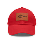 Hat with Leather Patch - SYOC - Wet Sundays