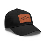 Hat with Leather Patch - SYOC - Wet Sundays