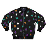 Men's Puzzle Bomber Jacket - Wet Sundays
