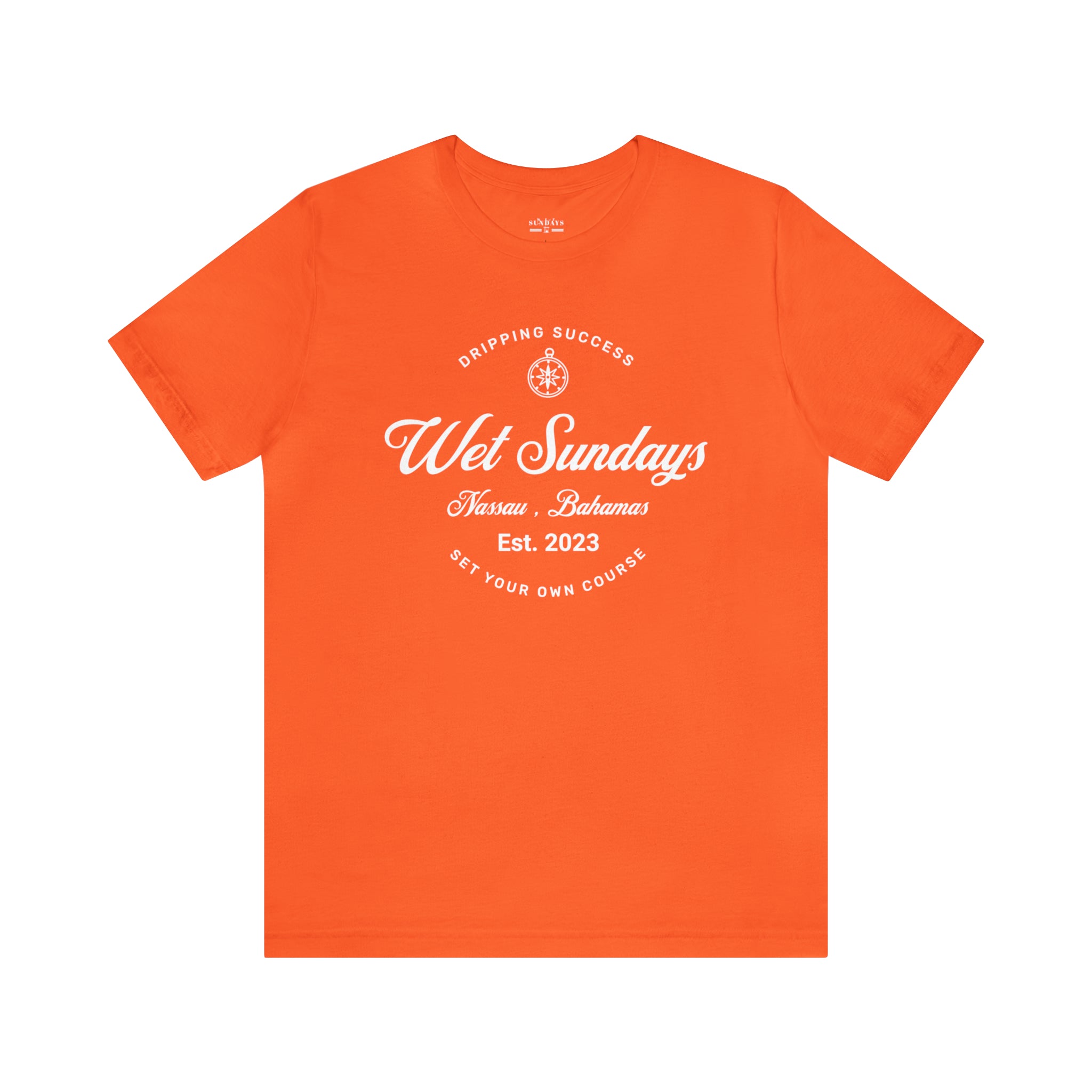 Nassau Bahamas Sailing T-shirt - Wet Sundays