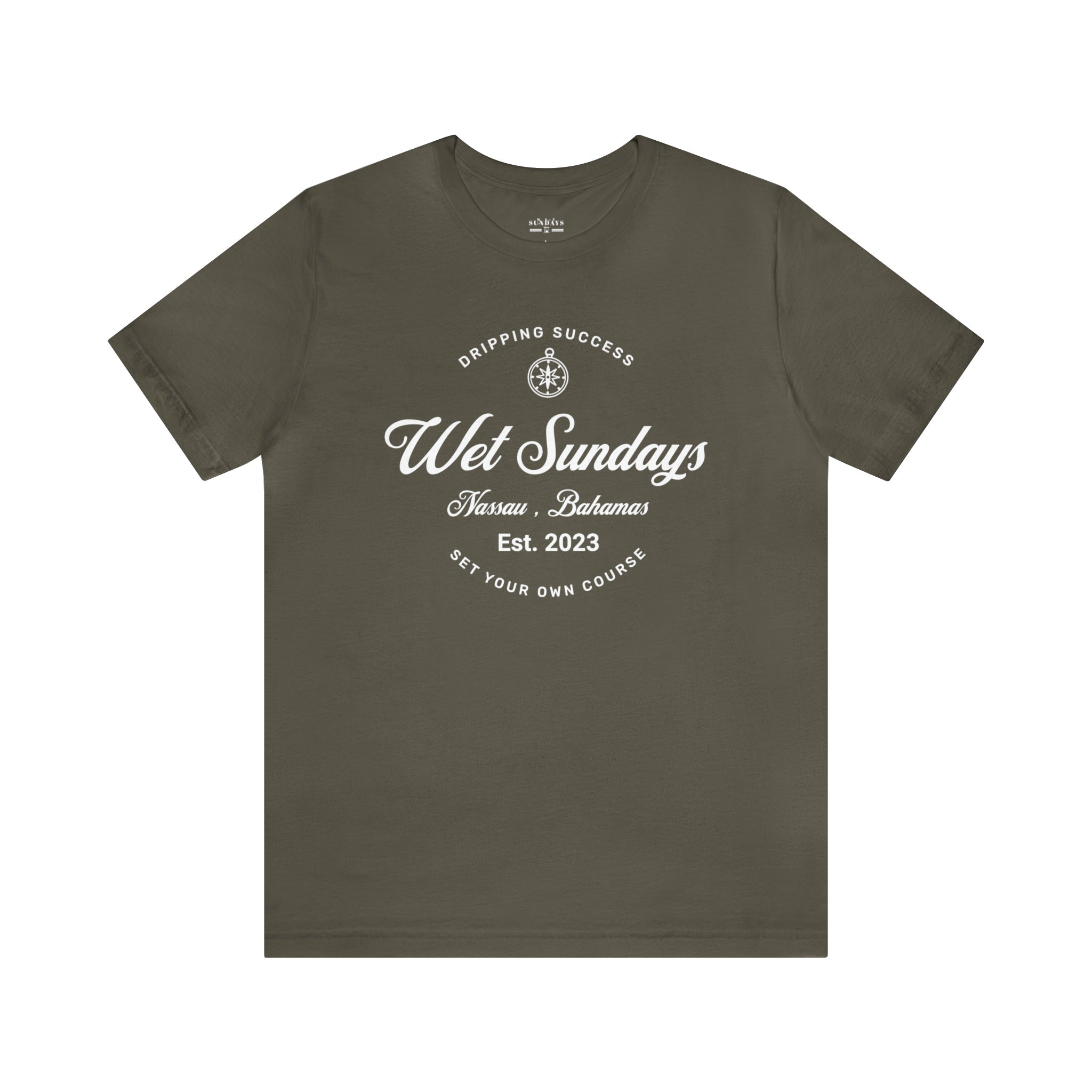 Nassau Bahamas Sailing T-shirt - Wet Sundays