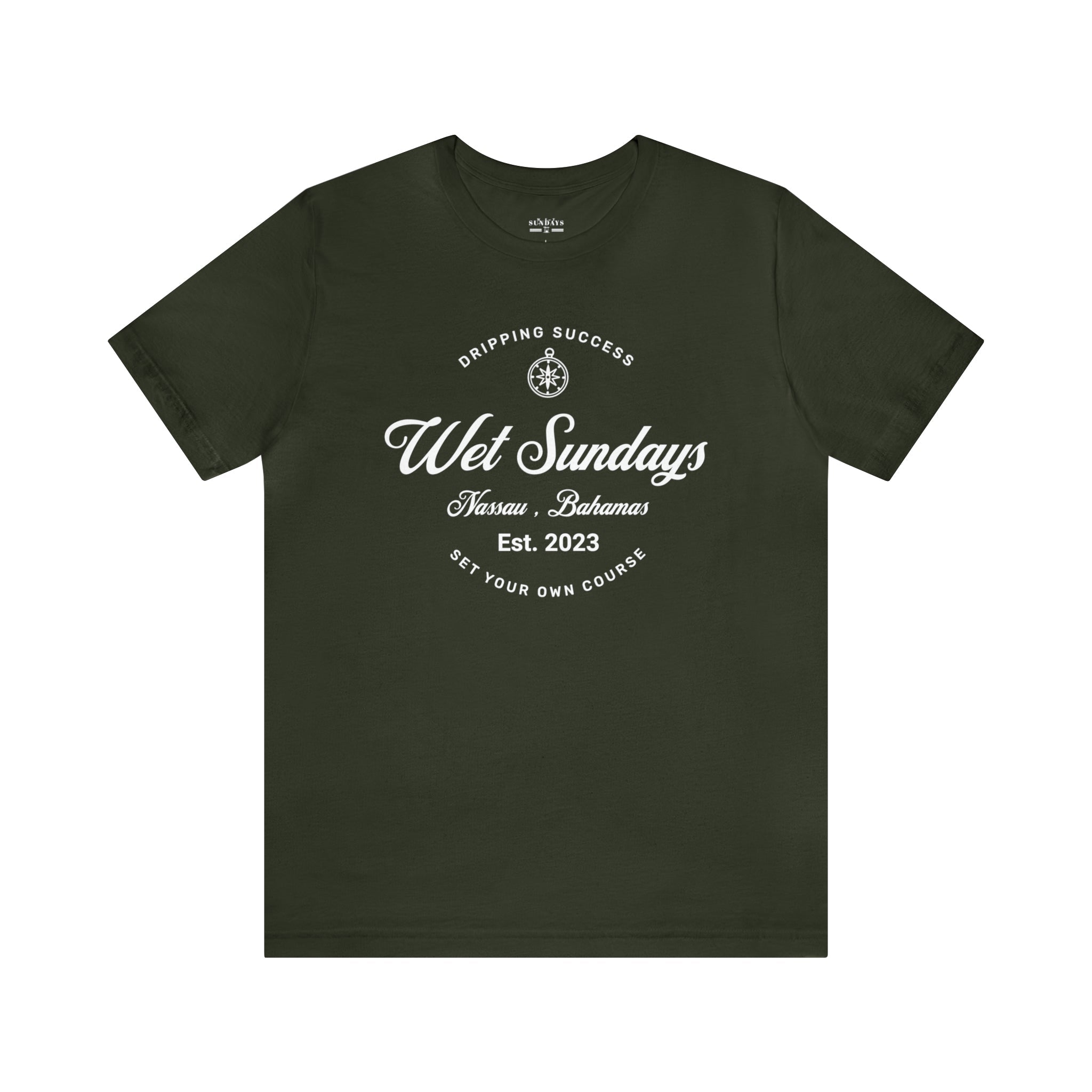 Nassau Bahamas Sailing T-shirt - Wet Sundays