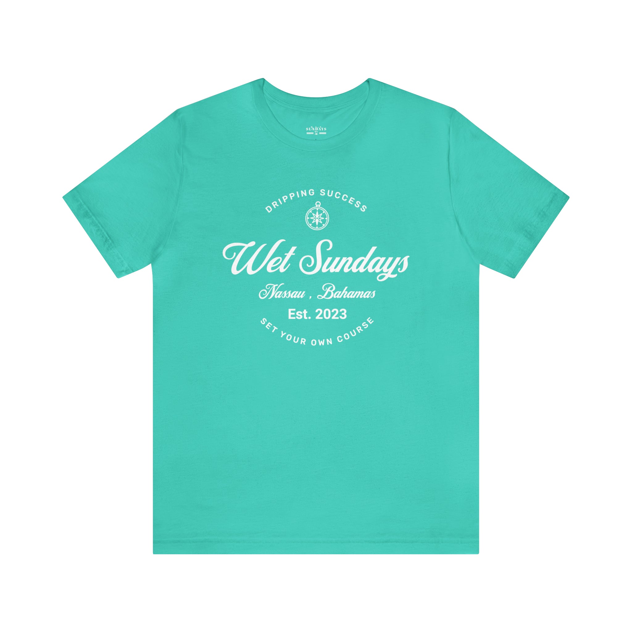 Nassau Bahamas Sailing T-shirt - Wet Sundays