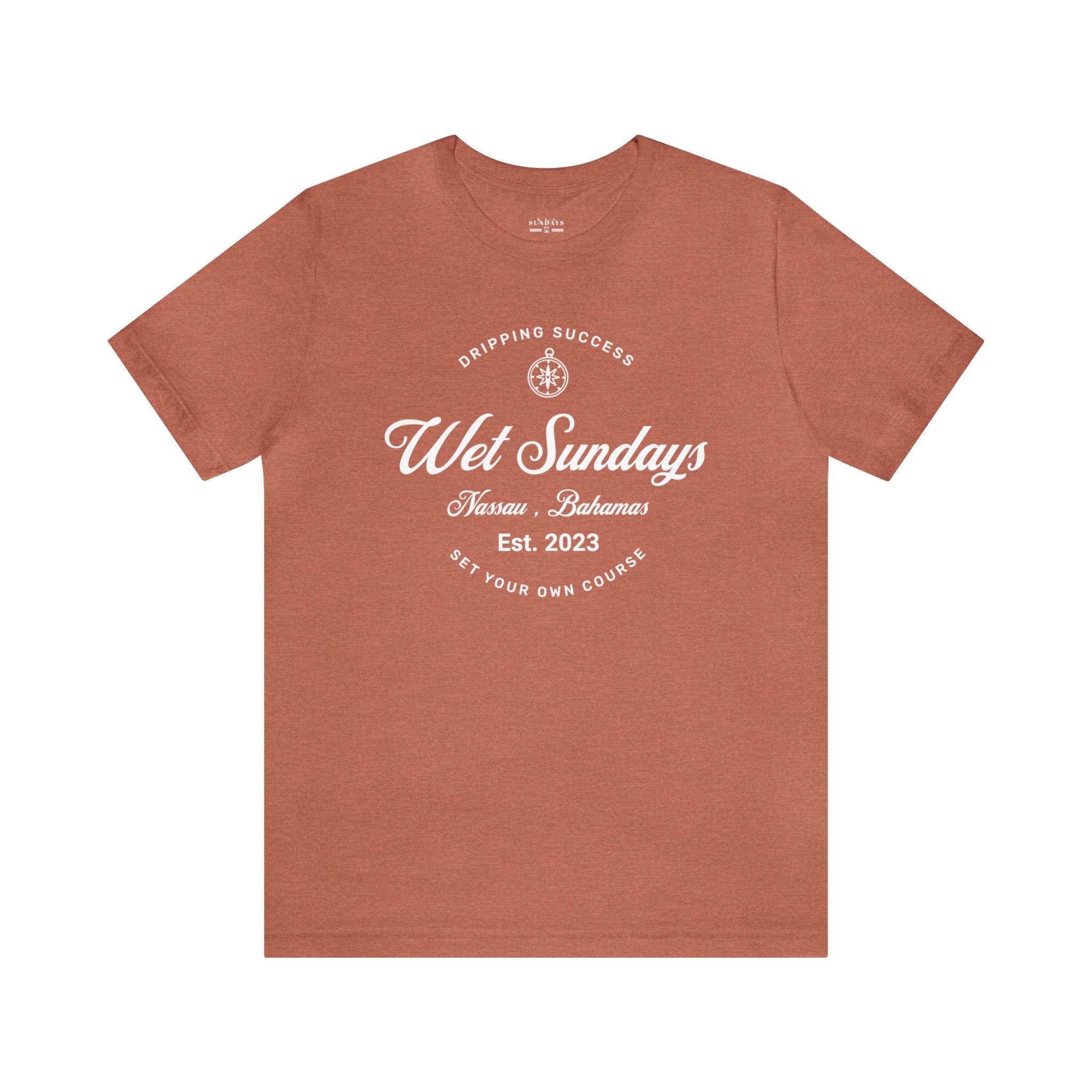 Nassau Bahamas Sailing T-shirt - Wet Sundays