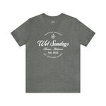 Nassau Bahamas Sailing T-shirt - Wet Sundays