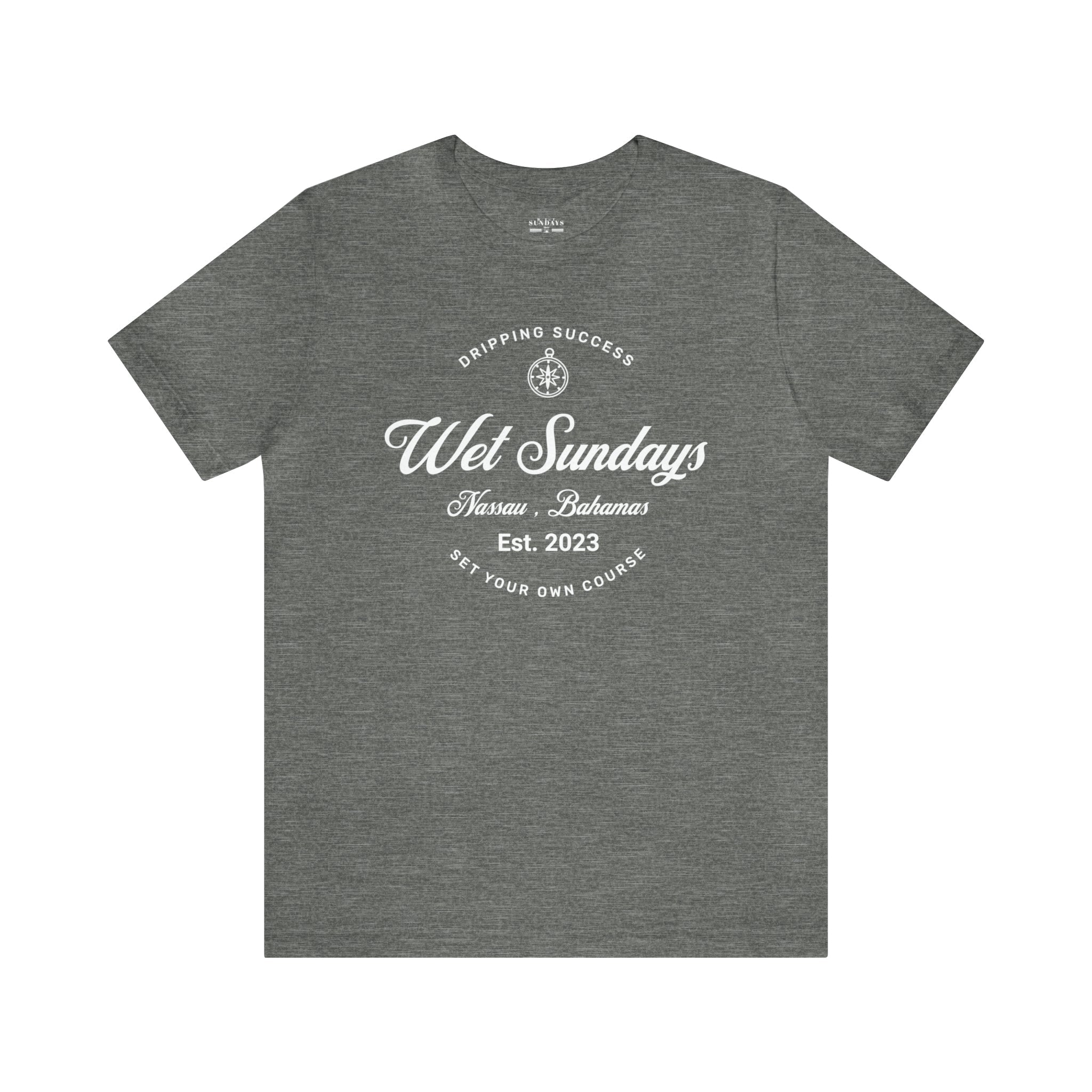 Nassau Bahamas Sailing T-shirt - Wet Sundays
