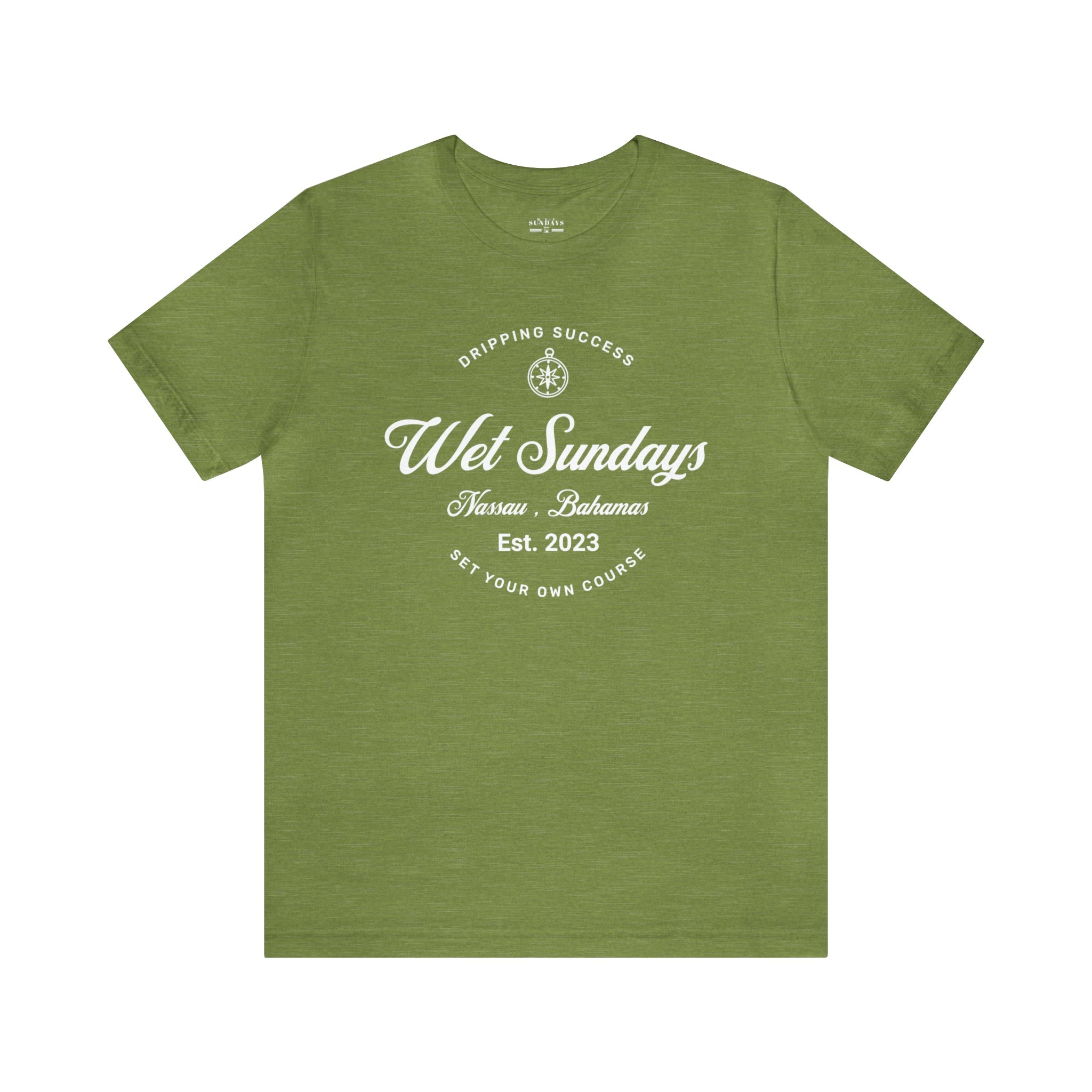 Nassau Bahamas Sailing T-shirt - Wet Sundays