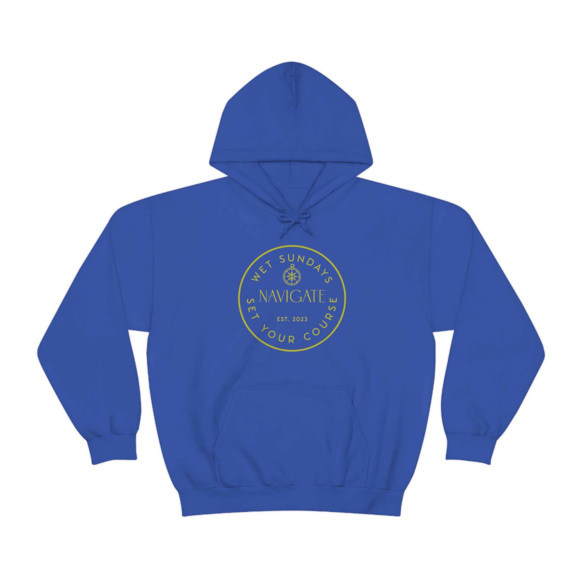 Navigate Emblem Sailing Hoodie - Wet Sundays
