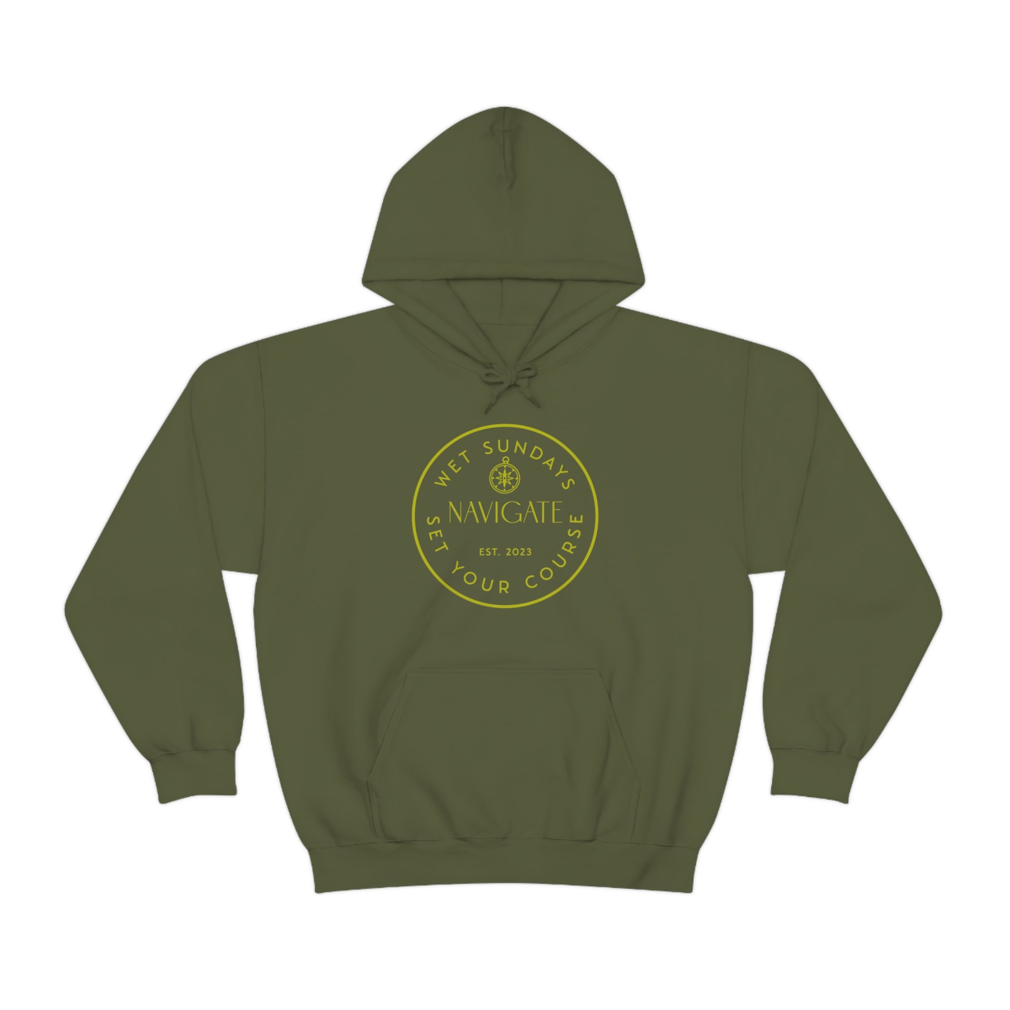 Navigate Emblem Sailing Hoodie - Wet Sundays