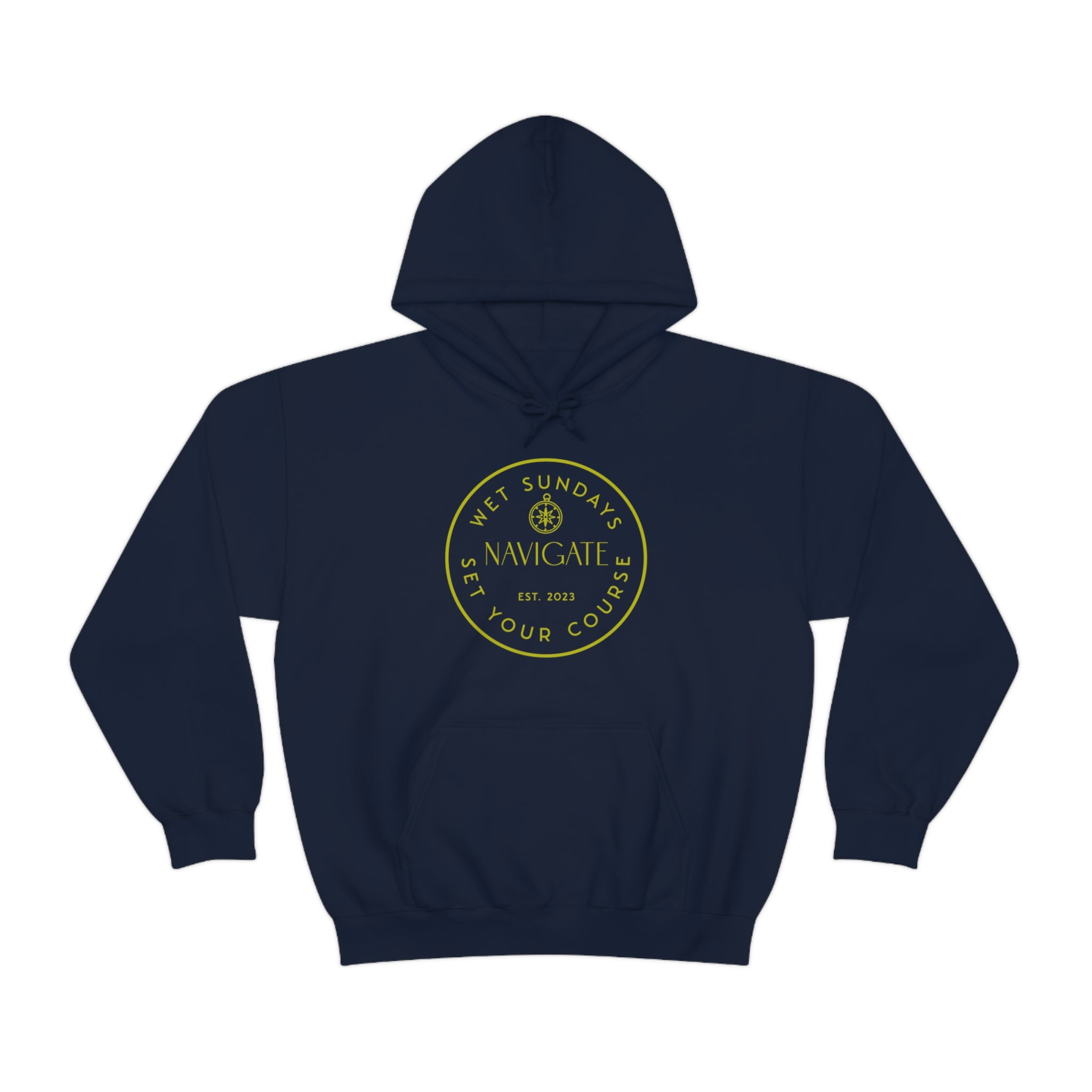 Navigate Emblem Sailing Hoodie - Wet Sundays