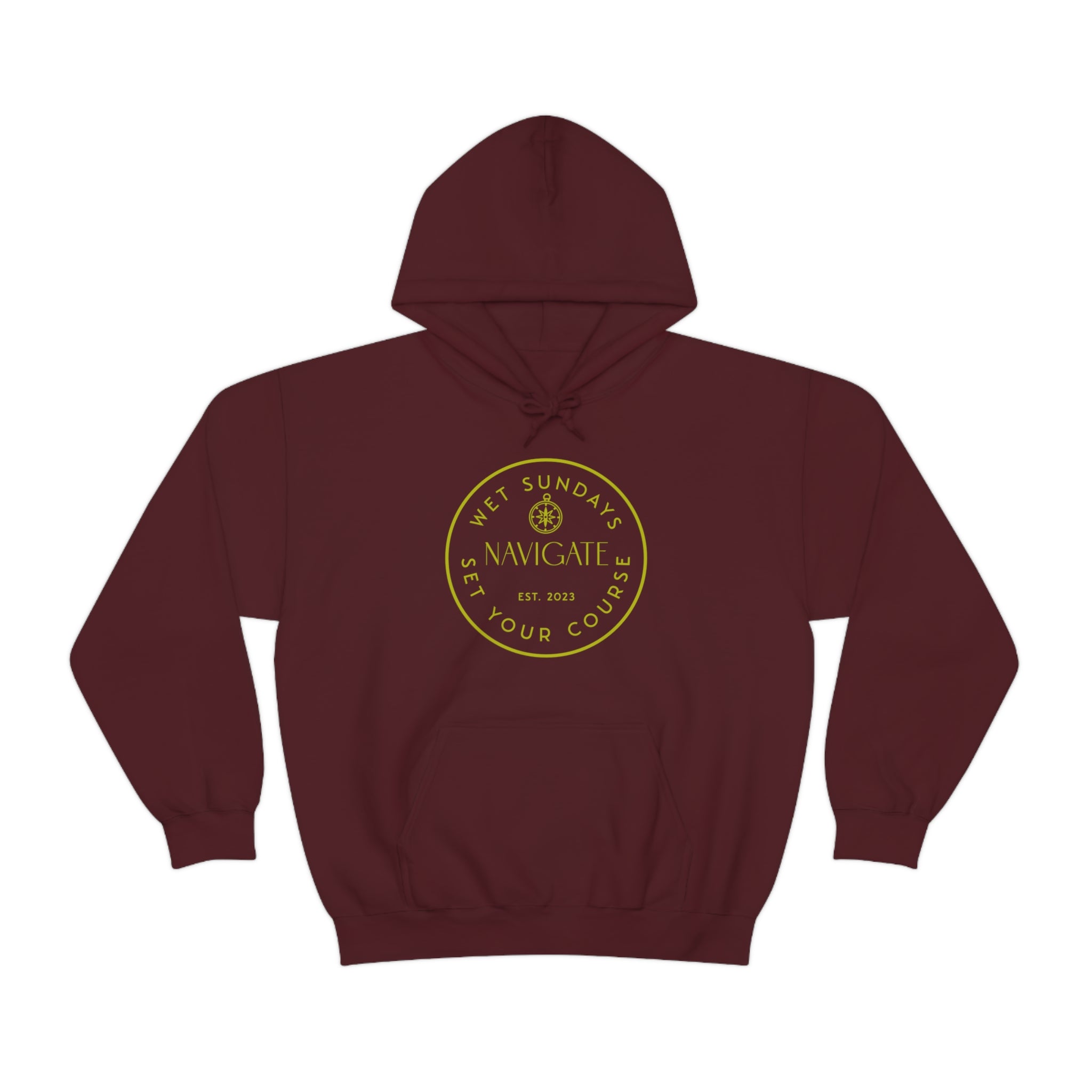 Navigate Emblem Sailing Hoodie - Wet Sundays