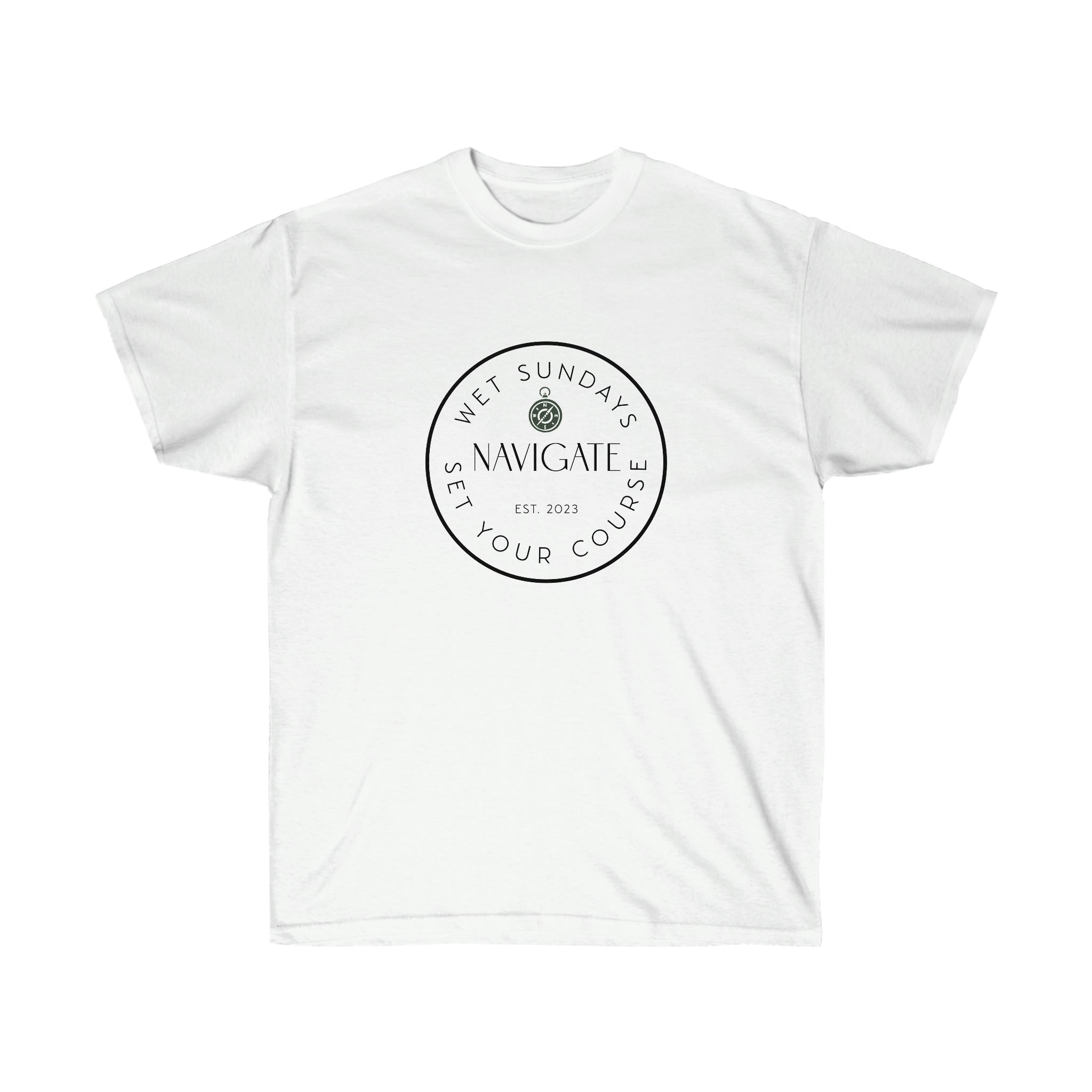 Navigate Sailing T-Shirt - Wet Sundays
