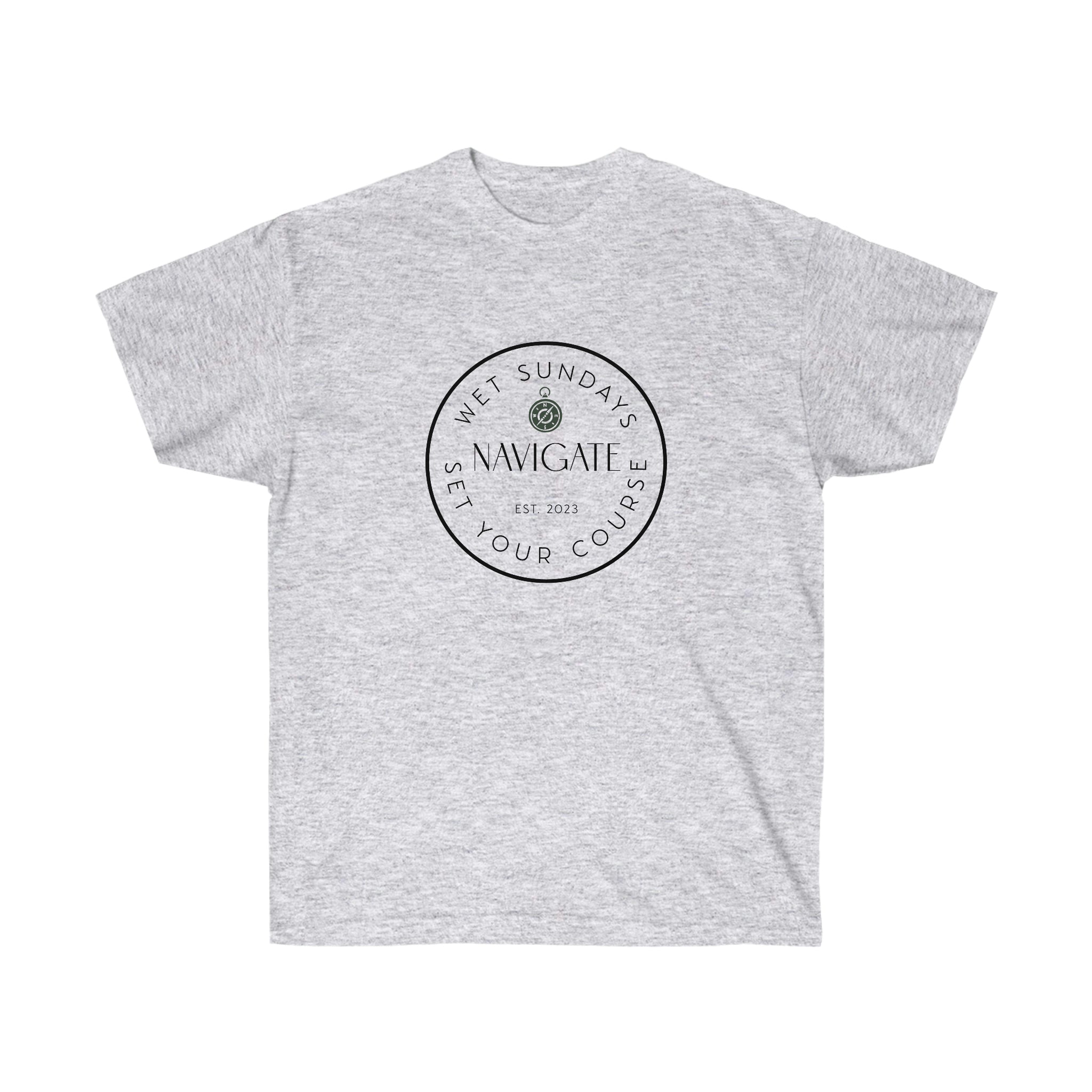 Navigate Sailing T-Shirt - Wet Sundays