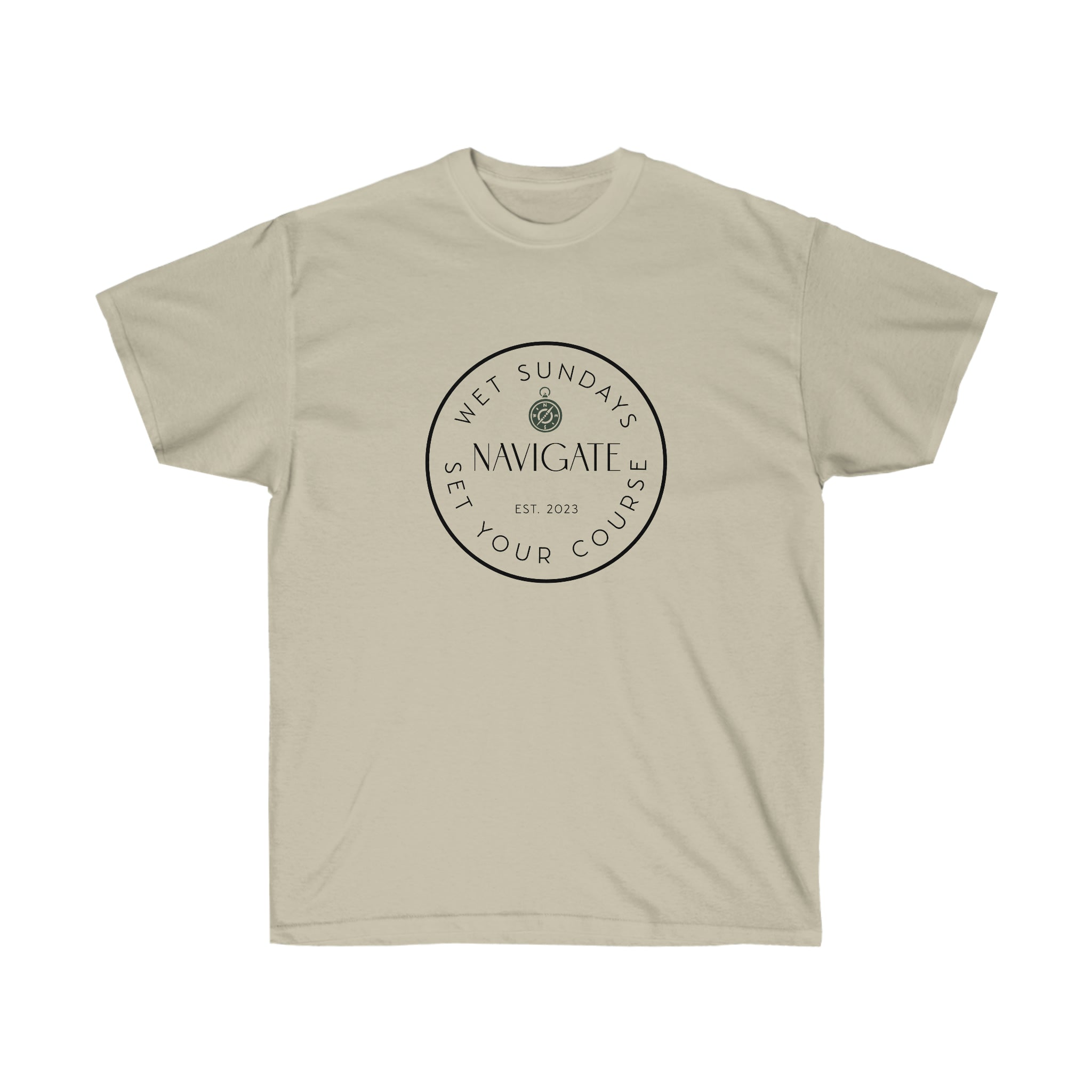 Navigate Sailing T-Shirt - Wet Sundays