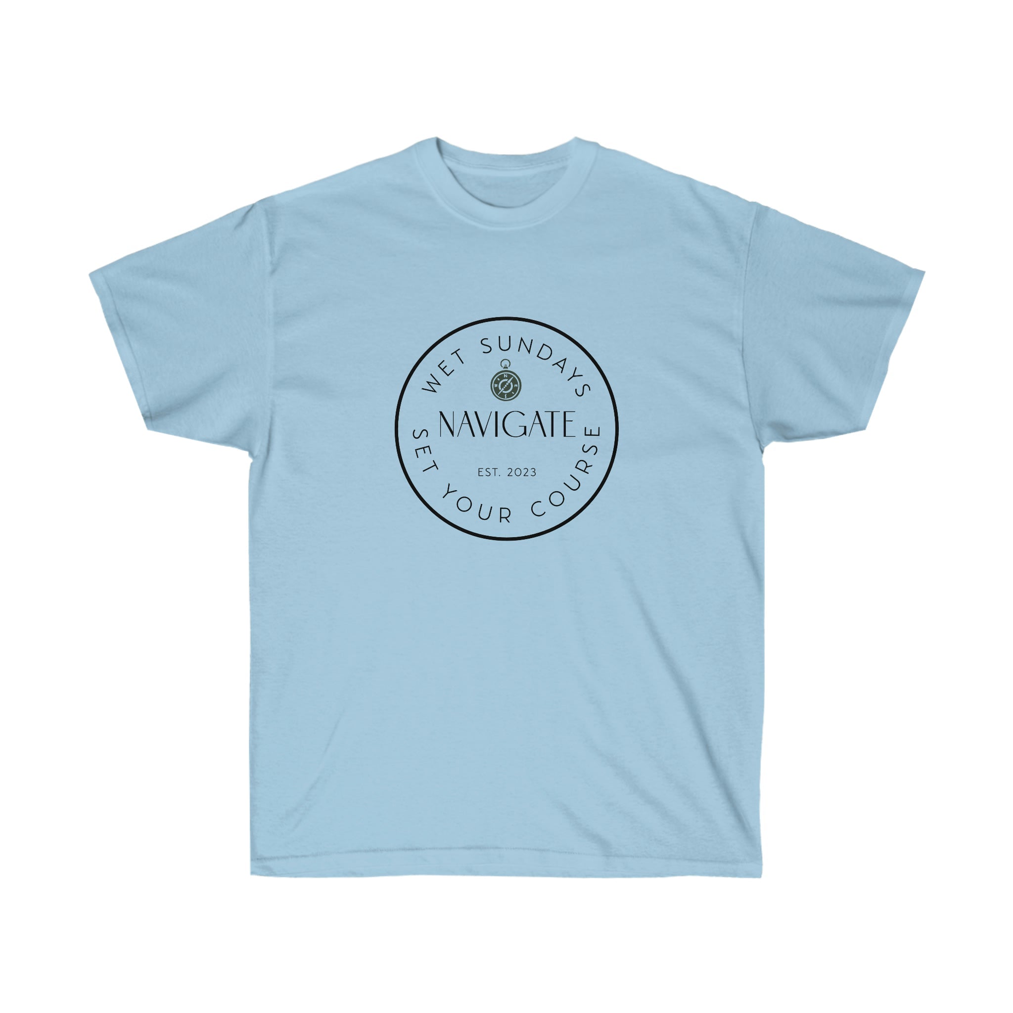 Navigate Sailing T-Shirt - Wet Sundays