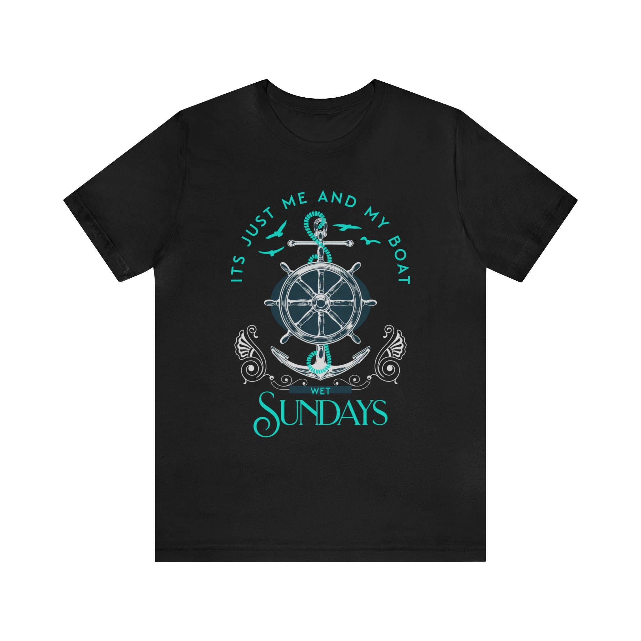 Routes of Wet Sundays Sailing T-shirt - Wet Sundays