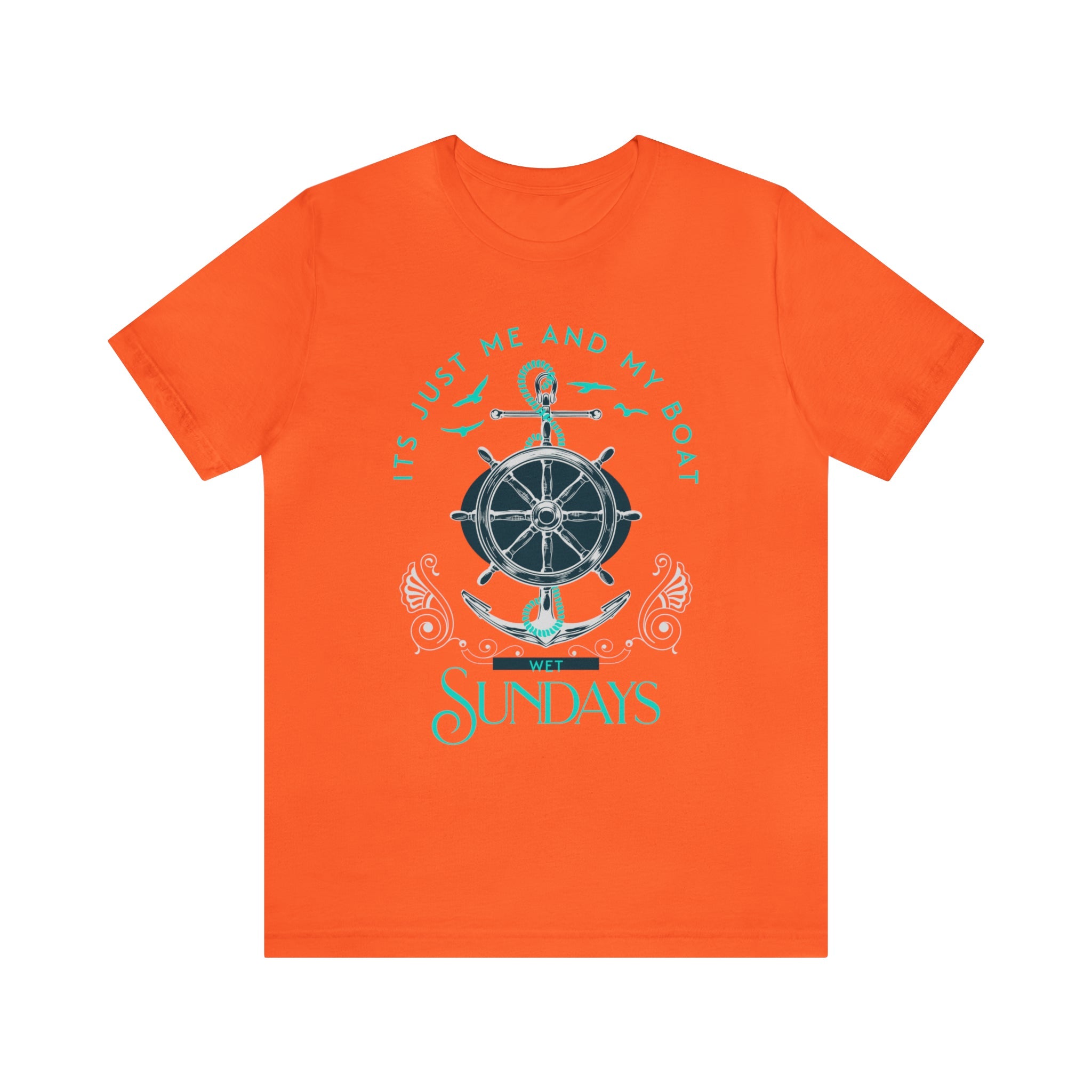 Routes of Wet Sundays Sailing T-shirt - Wet Sundays