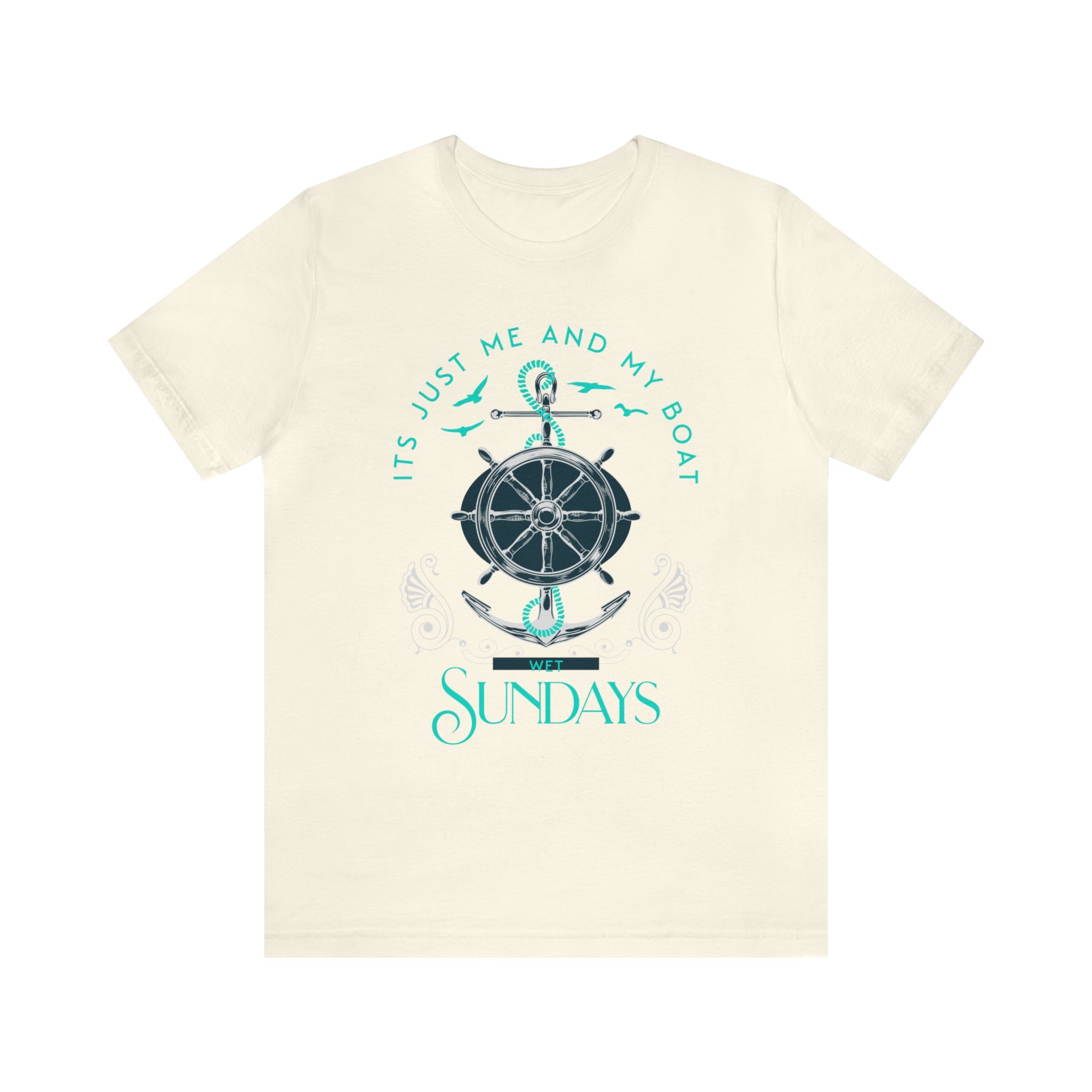Routes of Wet Sundays Sailing T-shirt - Wet Sundays