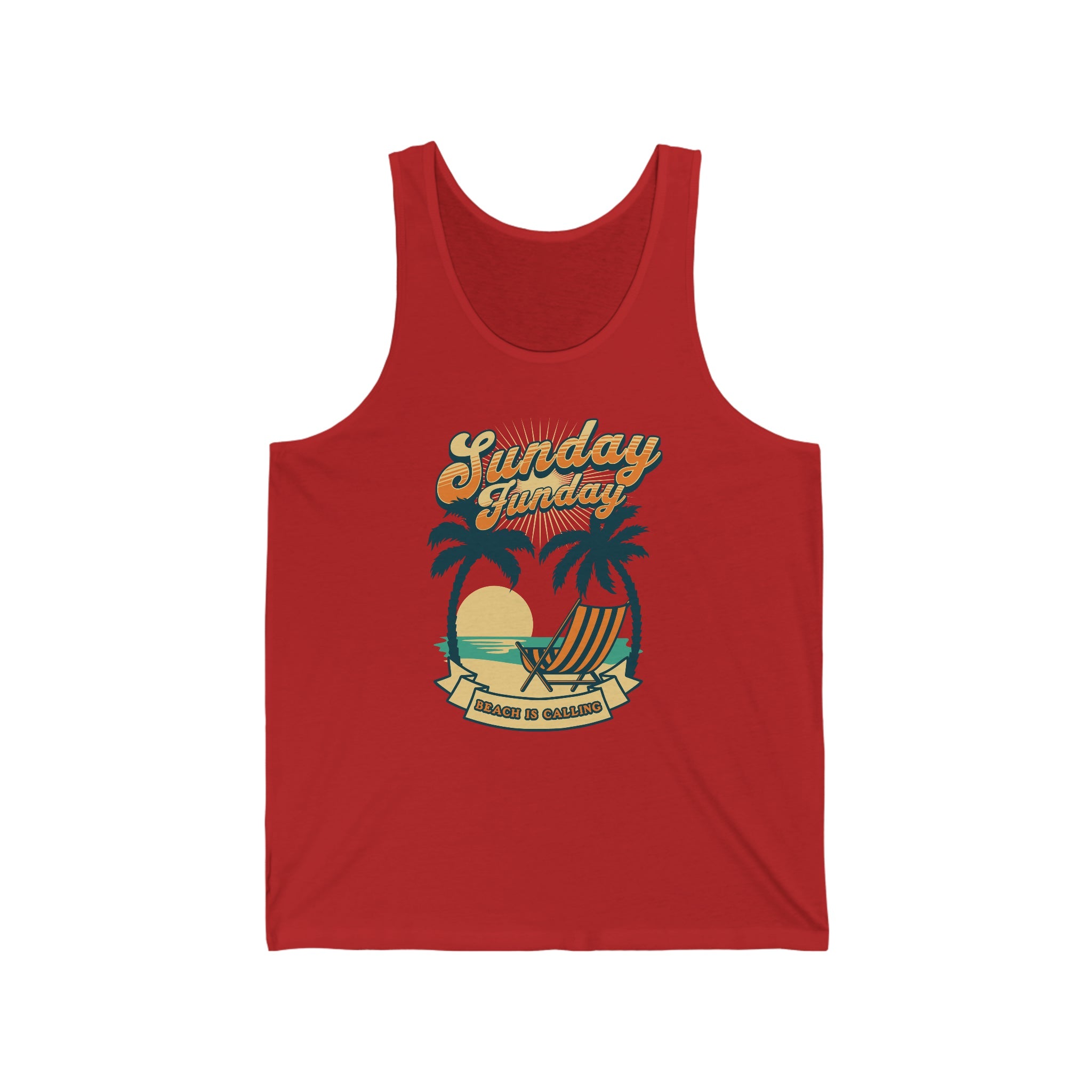 Sunday Funday Sailing Tank Top - Wet Sundays