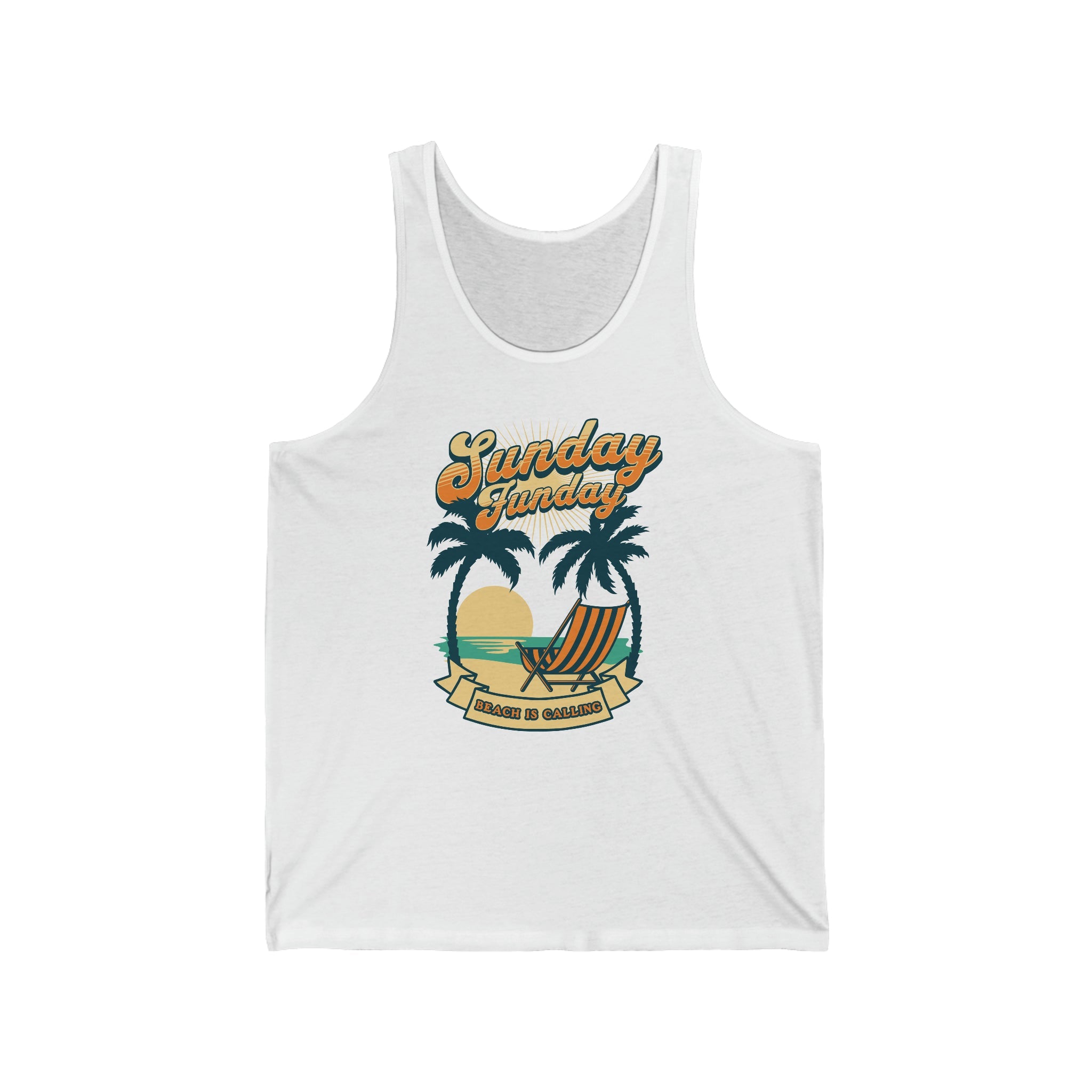 Sunday Funday Sailing Tank Top - Wet Sundays