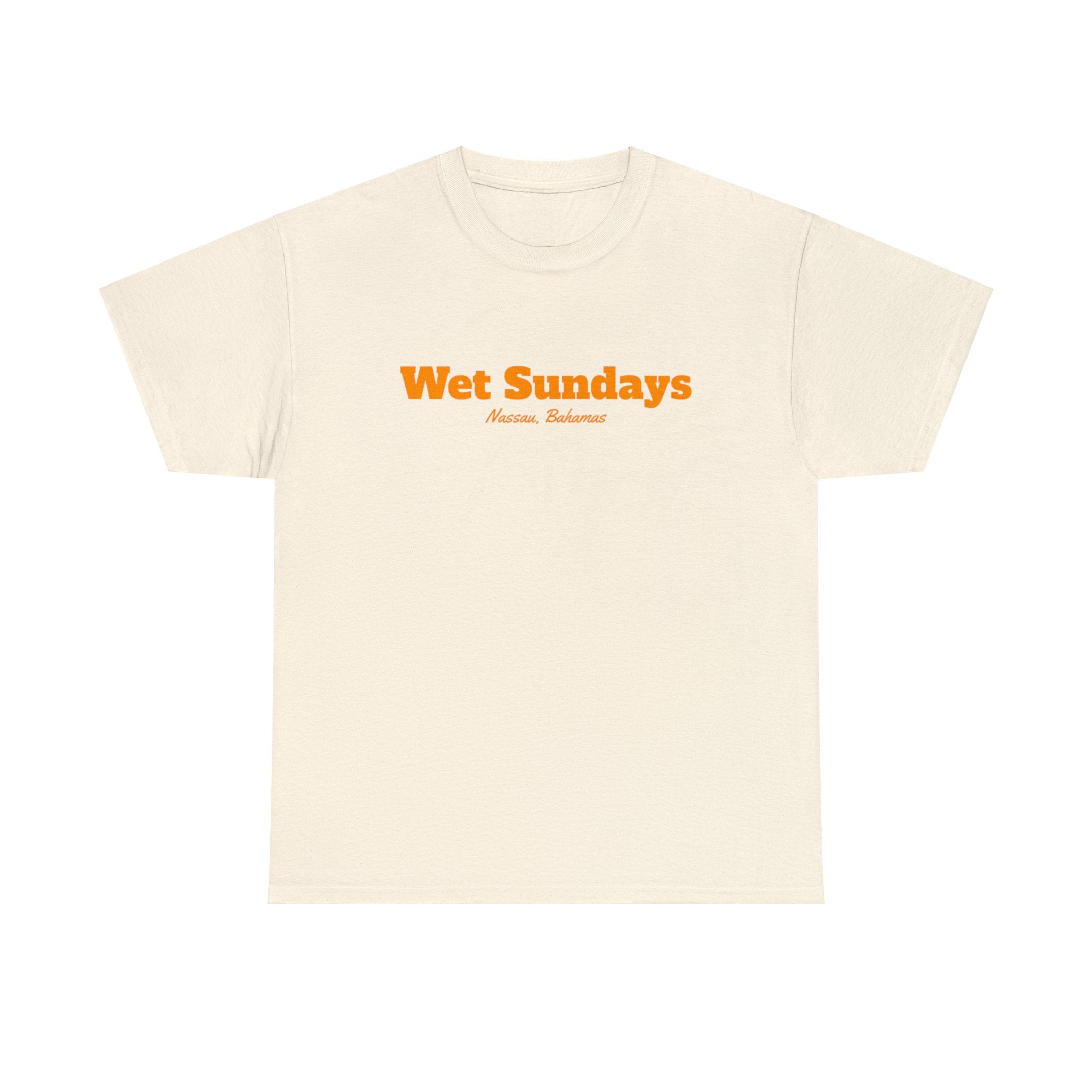 Wet Sundays Heavy Cotton Tee - Wet Sundays