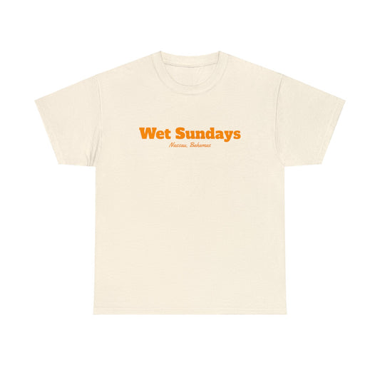 Wet Sundays Heavy Cotton Tee - Wet Sundays