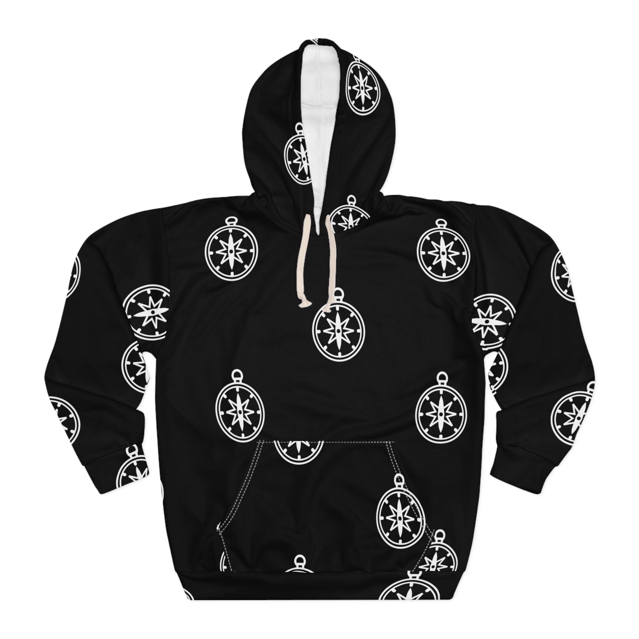 WS Compass Pullover Hoodie - Wet Sundays
