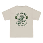 WS Green Roses T-Shirt - Wet Sundays
