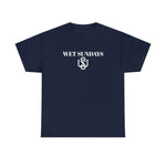 WS Logo Heavy Cotton Tee - Wet Sundays