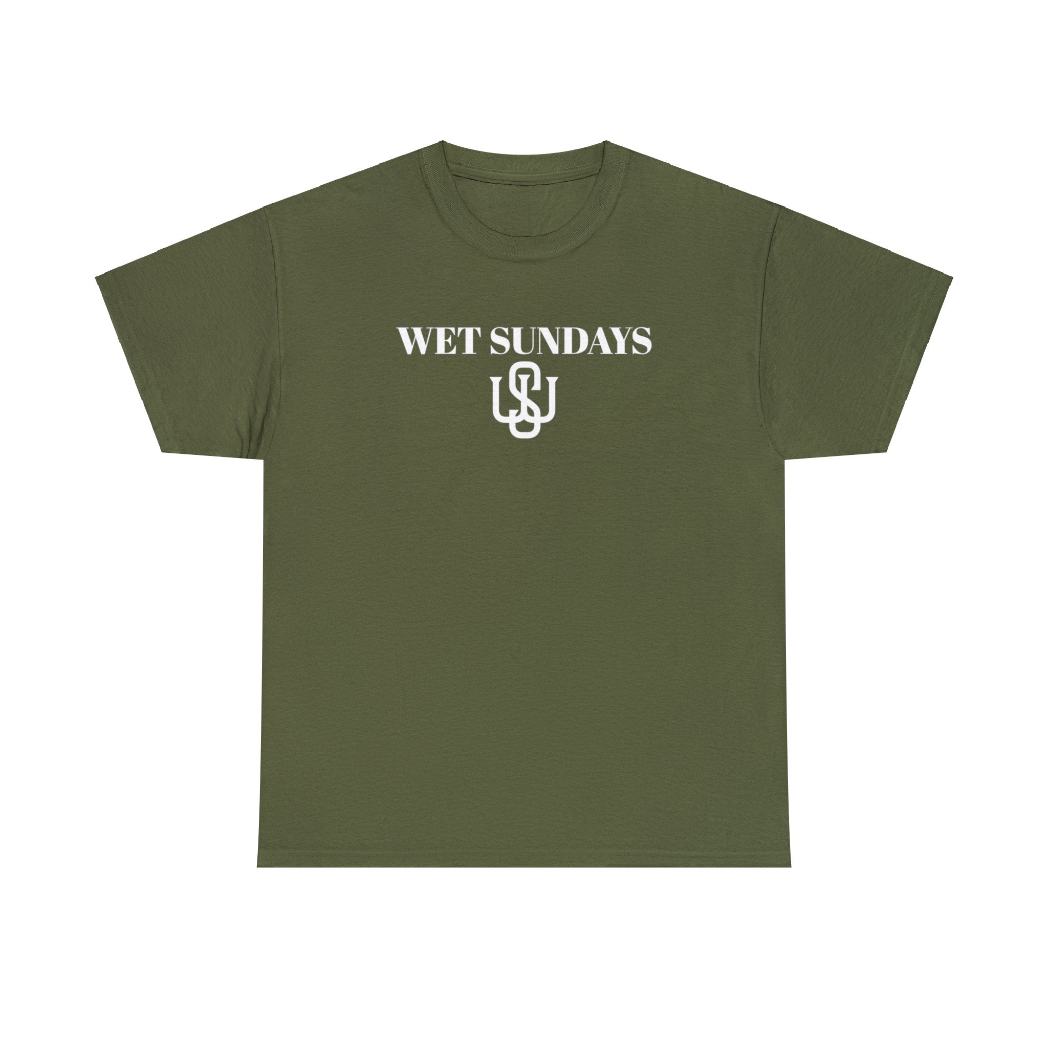 WS Logo Heavy Cotton Tee - Wet Sundays