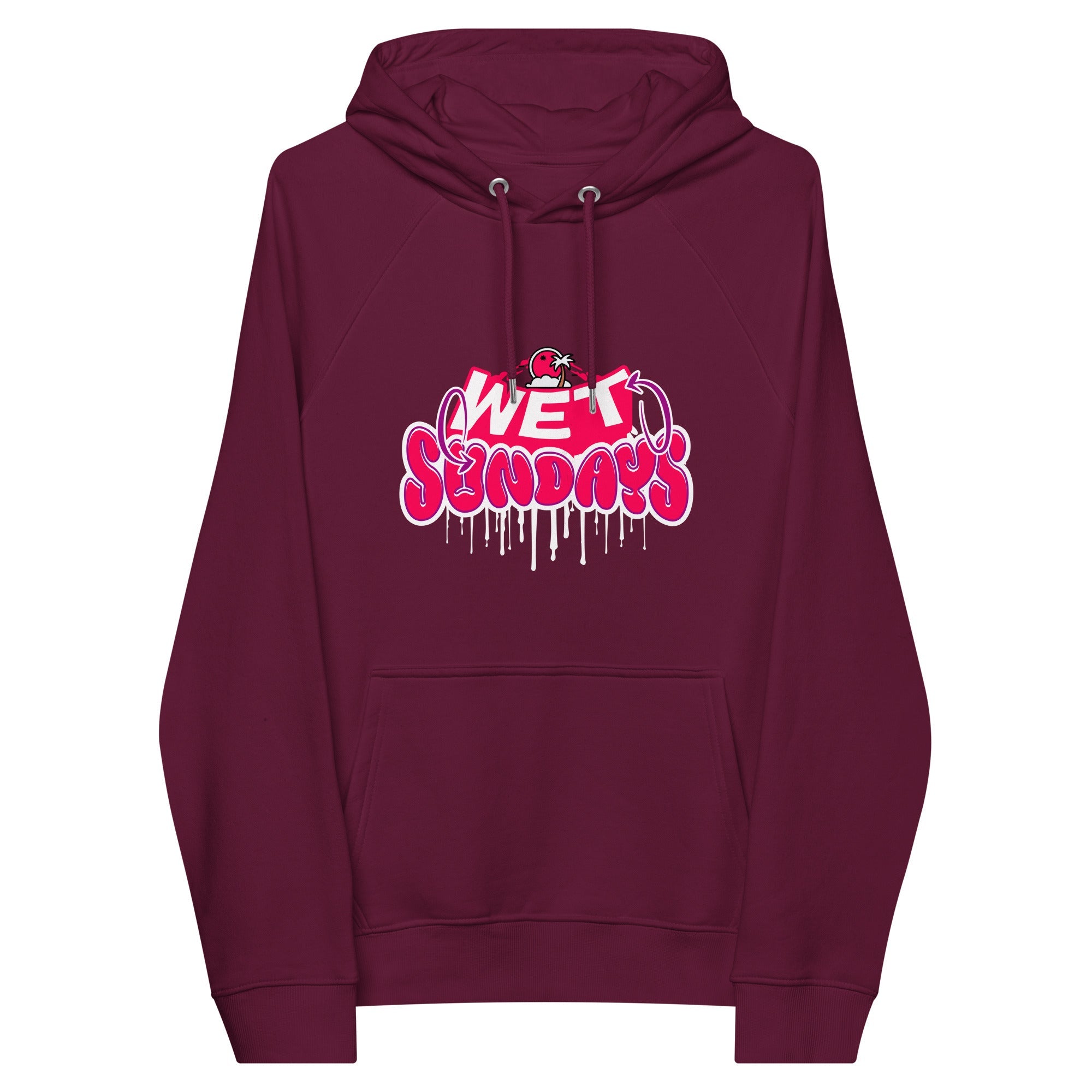 WS Splash raglan hoodie - Wet Sundays