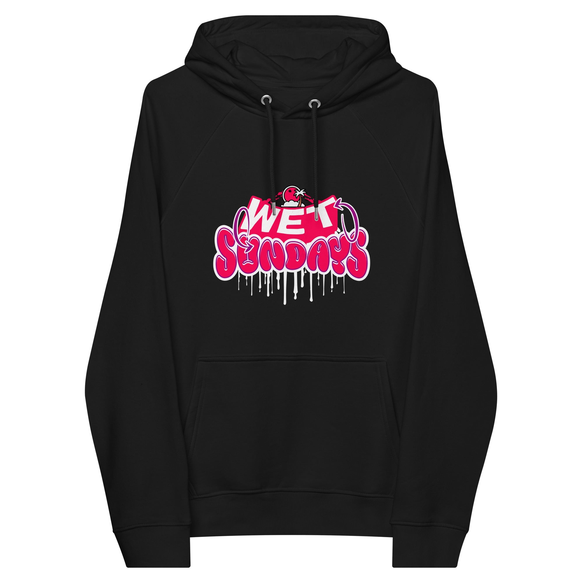 WS Splash raglan hoodie - Wet Sundays