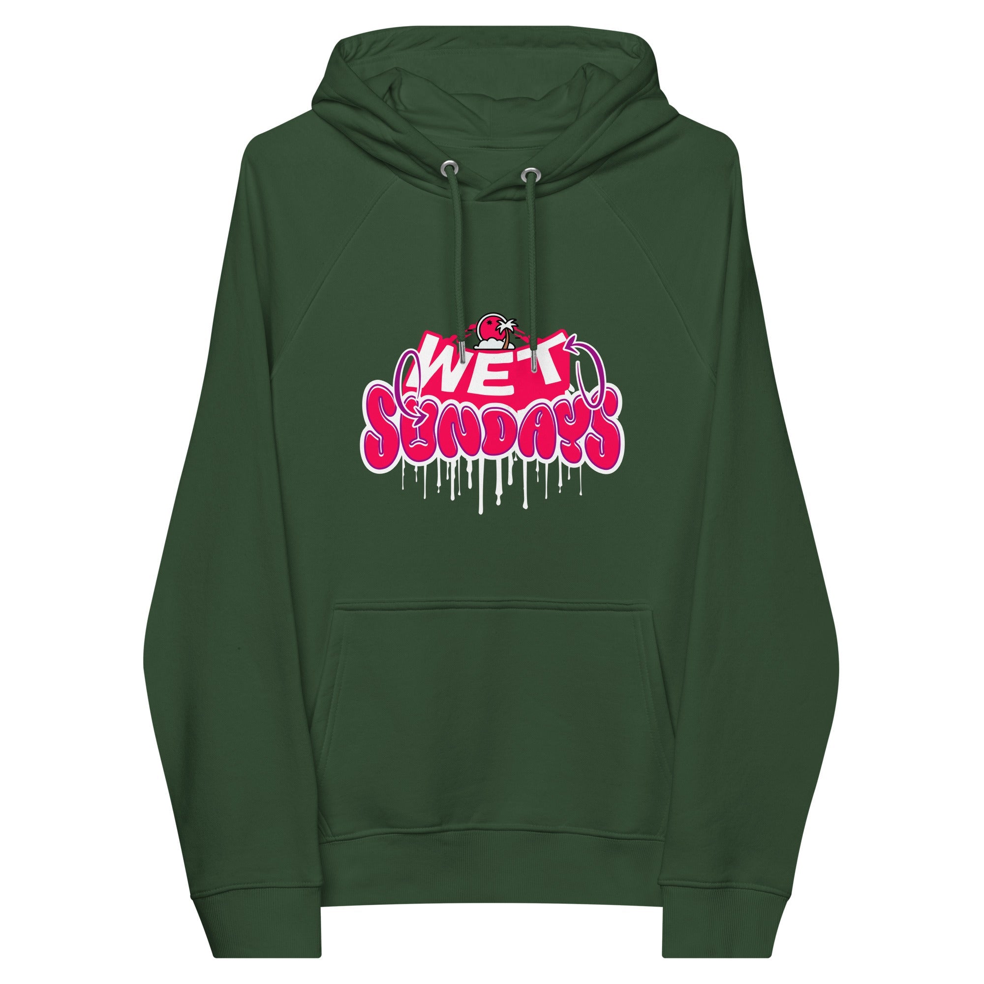 WS Splash raglan hoodie - Wet Sundays