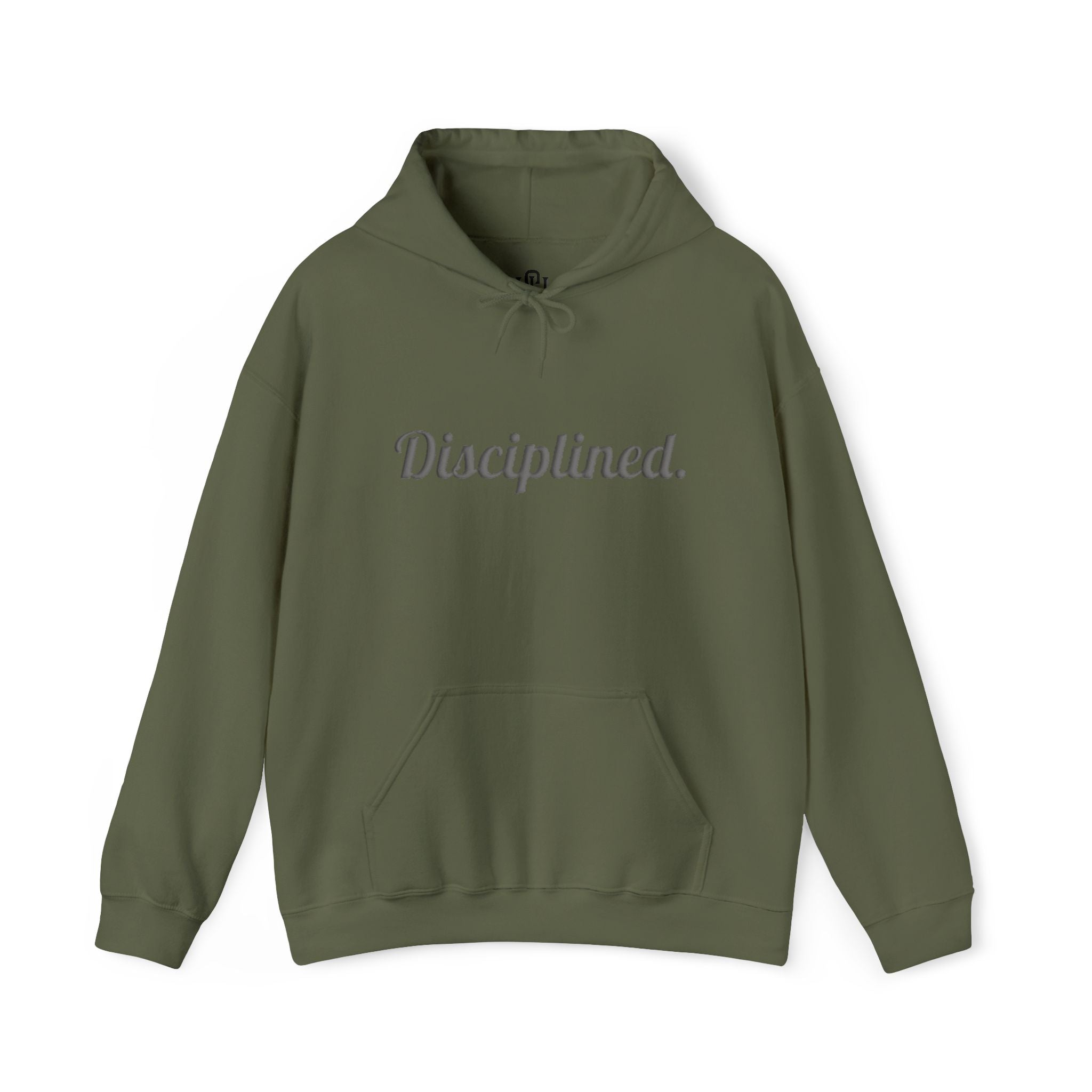 Disciplined. Puff Print Hoodie